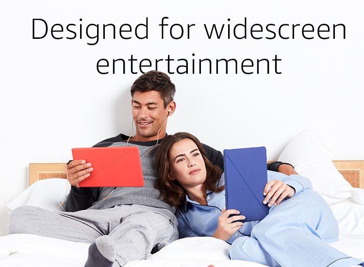 Designed for widescreen entertainment